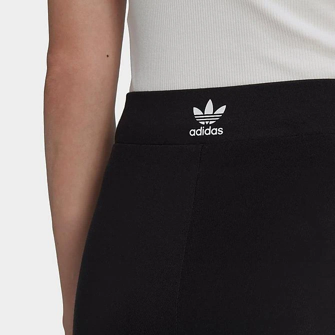 Women's Adidas Originals Adicolor Classics 3-Stripes Leggings Black - IB7383 001 4 Women's Adidas Originals Adicolor Classics 3-Stripes Leggings Black - IB7383 001 - Image 4