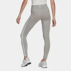Women's Adidas Originals Adicolor Classics 3-Stripes Leggings Medium Grey Heather - IB7384 035 -Sports Fashion IB7384 035 M3