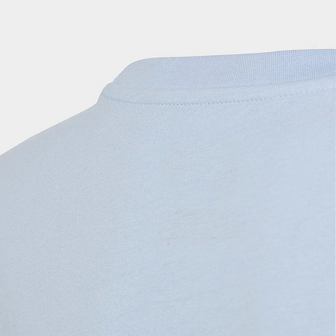 Girls' Little Kids' And Big Kids' Adidas Originals Graphic Print Boyfriend T-Shirt Blue - IB8457 450 4 Girls' Little Kids' And Big Kids' Adidas Originals Graphic Print Boyfriend T-Shirt Blue - IB8457 450 - Image 4