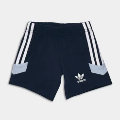 Little Kids' Adidas Originals Rekive T-Shirt And Shorts Set Night Indigo - IB9993N 401 7 Little Kids' Adidas Originals Rekive T-Shirt And Shorts Set Night Indigo - IB9993N 401 -Sports Fashion IB9993N 401 M3