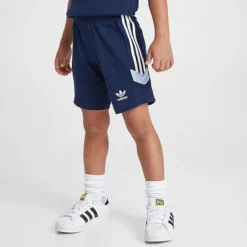 Little Kids' Adidas Originals Rekive T-Shirt And Shorts Set Night Indigo - IB9993 401 9 Little Kids' Adidas Originals Rekive T-Shirt And Shorts Set Night Indigo - IB9993 401 -Sports Fashion IB9993 401 M4