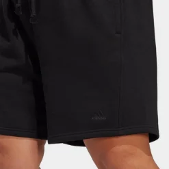 Women's Adidas ALL SZN Fleece Shorts (Plus Size) Black - IC1607 001 -Sports Fashion IC1607 001 M4