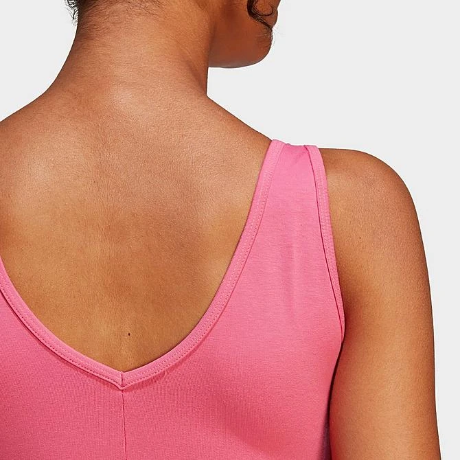 Women's Adidas Essentials 3-Stripes Crop Top Pulse Magenta/White - IC4430 660 5 Women's Adidas Essentials 3-Stripes Crop Top Pulse Magenta/White - IC4430 660 - Image 5