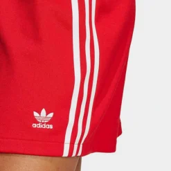 Women's Adidas Originals Adicolor Classics 3-Stripes Short Wrapping Skirt Better Scarlet - IC5477 610 -Sports Fashion IC5477 610 M4