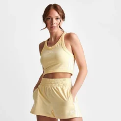 Women's Adidas Originals Crop Tank Almost Yellow - IC6061 740 8 Women's Adidas Originals Crop Tank Almost Yellow - IC6061 740 -Sports Fashion IC6061 740 M3