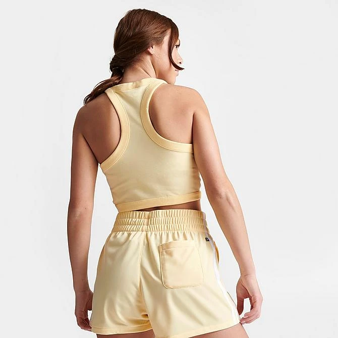 Women's Adidas Originals Crop Tank Almost Yellow - IC6061 740 4 Women's Adidas Originals Crop Tank Almost Yellow - IC6061 740 - Image 4