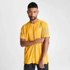 Men's Adidas Own The Run T-Shirt Bold Gold/Reflective Silver - IC7627 702 7 Men's Adidas Own The Run T-Shirt Bold Gold/Reflective Silver - IC7627 702 -Sports Fashion IC7627 702 M3
