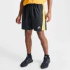 Men's Adidas Own The Run Shorts Black/Bold Gold/Reflective Silver - IC7635 001