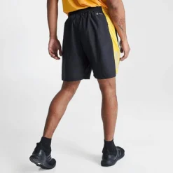 Men's Adidas Own The Run Shorts Black/Bold Gold/Reflective Silver - IC7635 001 -Sports Fashion IC7635 001 M4