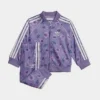 Infant And Kids' Toddler Adidas Originals Floral Superstar Tracksuit Set Magic Lilac/Multicolor - IC8783 518