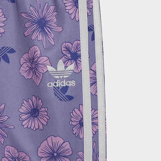 Infant And Kids' Toddler Adidas Originals Floral Superstar Tracksuit Set Magic Lilac/Multicolor - IC8783 518 3 Infant And Kids' Toddler Adidas Originals Floral Superstar Tracksuit Set Magic Lilac/Multicolor - IC8783 518 - Image 3