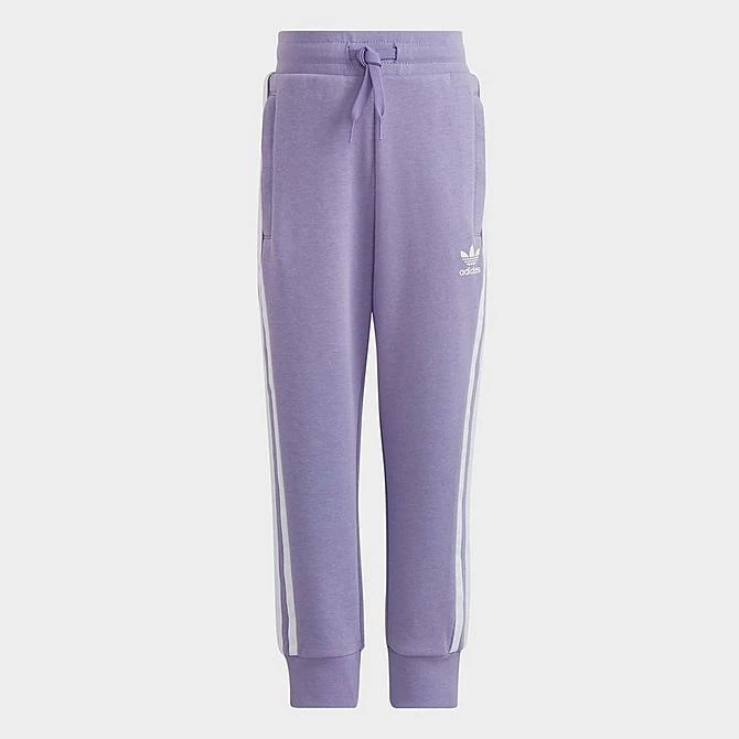 Little Kids' Adidas Originals Adicolor Hoodie And Jogger Pants Set Magic Lilac - IC9170 518 3 Little Kids' Adidas Originals Adicolor Hoodie And Jogger Pants Set Magic Lilac - IC9170 518 - Image 3