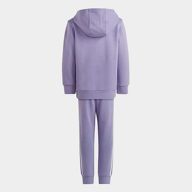 Little Kids' Adidas Originals Adicolor Hoodie And Jogger Pants Set Magic Lilac - IC9170 518 4 Little Kids' Adidas Originals Adicolor Hoodie And Jogger Pants Set Magic Lilac - IC9170 518 - Image 4
