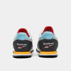 Little Kids' Reebok Classic Leather Casual Shoes Vector Red/Digital Blue/Collegiate - ID0243 630 -Sports Fashion ID0243 630 P4