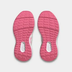 Big Kids' Adidas Fortarun 2.0 Cloudfoam Lace Casual Shoes Clear Pink/Cloud White/Bliss Pink - ID2361 672 -Sports Fashion ID2361 672 P6