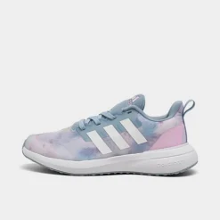 Girls' Big Kids' Adidas FortaRun 2.0 Stretch Lace Running Shoes Orchid Fusion/White/Wonder Blue - ID5446 680