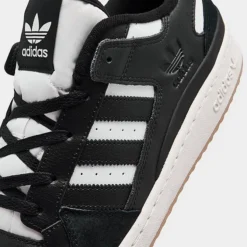 Men's Adidas Originals Forum Low Casual Shoes Core Black/Footwear White/Core White - ID6857 001 8 Men's Adidas Originals Forum Low Casual Shoes Core Black/Footwear White/Core White - ID6857 001 -Sports Fashion ID6857 001 P3