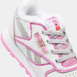 Girls' Toddler Reebok Peppa Pig Classic Leather Casual Shoes White/Pink - IE1646 100 -Sports Fashion IE1646 100 P3