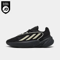 Big Kids' Adidas Originals Ozelia Casual Shoes Core Black/Alumina/Carbon - IE5721 001