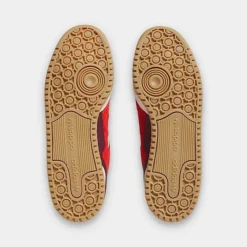 Men's Adidas Originals Forum Low Casual Shoes Red/Off White/Gum - IE7176 100 -Sports Fashion IE7176 100 P6