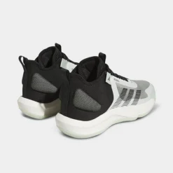 Men's Adidas Adizero Select Basketball Shoes Sesame/Core Black/Linen Green - IE9265 250 -Sports Fashion IE9265 250 P4