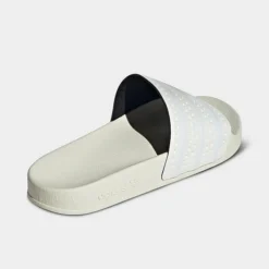 Women's Adidas Originals Adilette Slide Sandals Off White/White/Off White - IE9619 100 9 Women's Adidas Originals Adilette Slide Sandals Off White/White/Off White - IE9619 100 -Sports Fashion IE9619 100 P4
