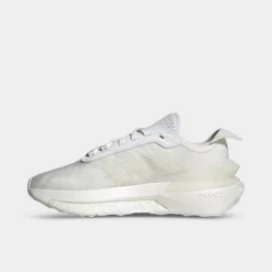 Big Kids' Adidas Avryn Casual Shoes Cloud White/Zero Metallic/Crystal White - IG0123 100 -Sports Fashion IG0123 100 P3