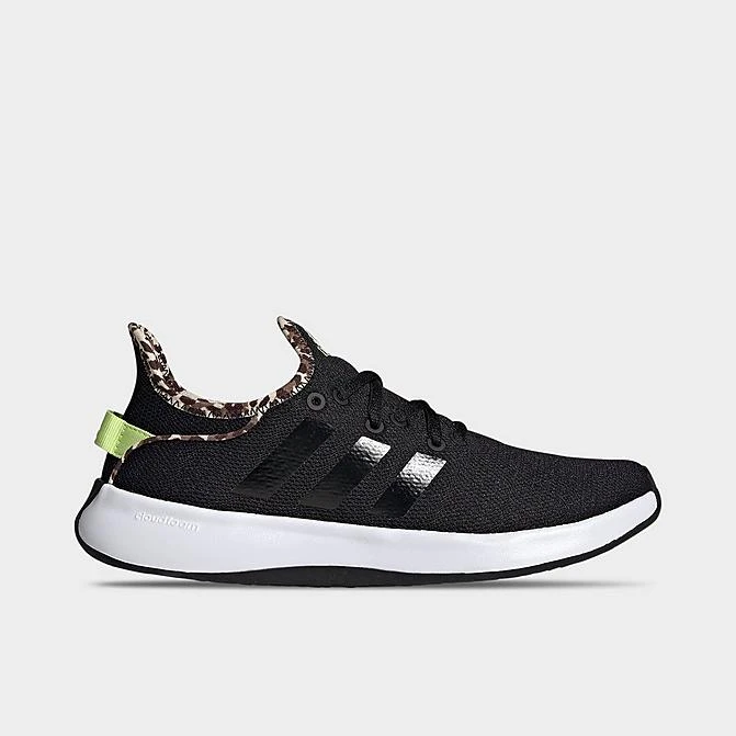 Women's Adidas Cloudfoam Pure SPW Casual Shoes Black/Black/Pulse Lime - IG3150 001 1 Women's Adidas Cloudfoam Pure SPW Casual Shoes Black/Black/Pulse Lime - IG3150 001