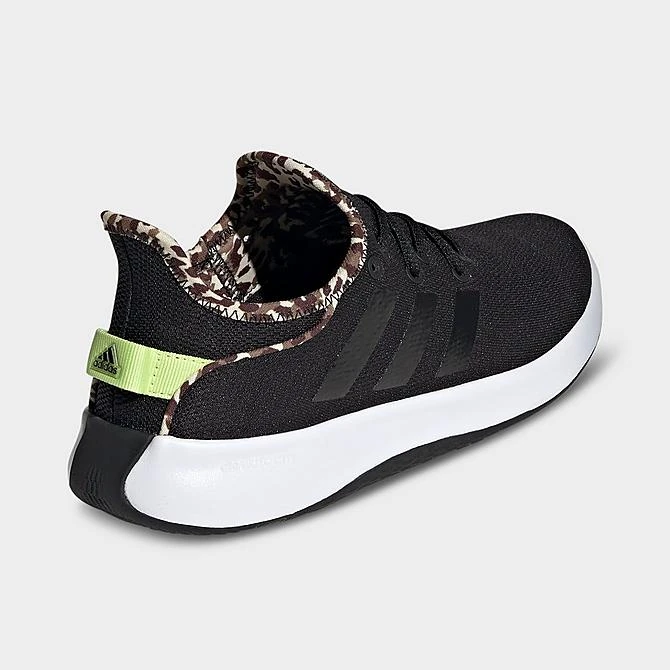 Women's Adidas Cloudfoam Pure SPW Casual Shoes Black/Black/Pulse Lime - IG3150 001 4 Women's Adidas Cloudfoam Pure SPW Casual Shoes Black/Black/Pulse Lime - IG3150 001 - Image 4