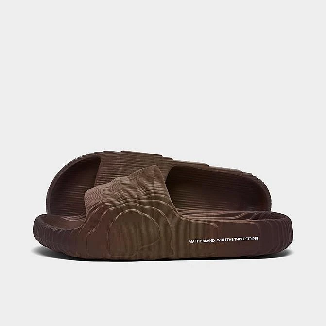 Adidas Originals Adilette 22 Slide Sandals Preloved Brown/Shadow Brown/Black - IG7493 201 1 Adidas Originals Adilette 22 Slide Sandals Preloved Brown/Shadow Brown/Black - IG7493 201