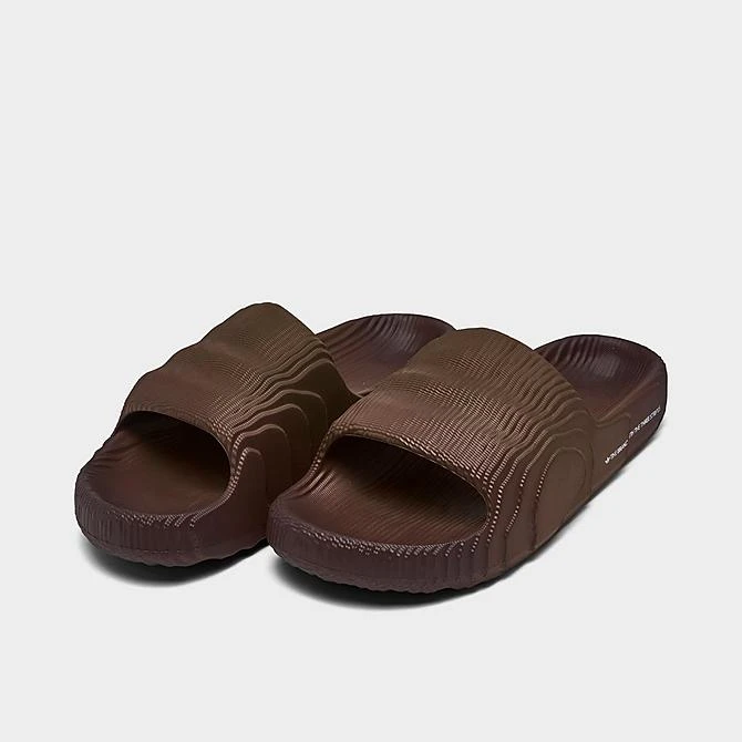 Adidas Originals Adilette 22 Slide Sandals Preloved Brown/Shadow Brown/Black - IG7493 201 2 Adidas Originals Adilette 22 Slide Sandals Preloved Brown/Shadow Brown/Black - IG7493 201 - Image 2