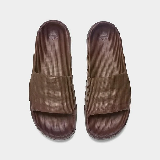 Adidas Originals Adilette 22 Slide Sandals Preloved Brown/Shadow Brown/Black - IG7493 201 5 Adidas Originals Adilette 22 Slide Sandals Preloved Brown/Shadow Brown/Black - IG7493 201 - Image 5