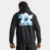 Men's Adidas Originals Cloudy Trefoil Graphic Hoodie Black - II8168 001