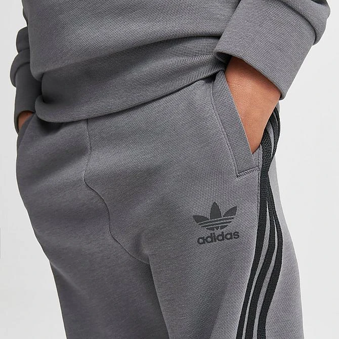 Kids' Toddler Adidas Originals Crewneck Sweatshirt And Jogger Pants Set Grey Five - IJ9849T 026 6 Kids' Toddler Adidas Originals Crewneck Sweatshirt And Jogger Pants Set Grey Five - IJ9849T 026 - Image 6