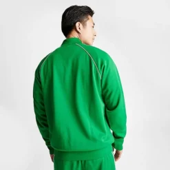 Men's Adidas Originals Superstar Track Top Green/White - IK3514 360 -Sports Fashion IK3514 360 M4