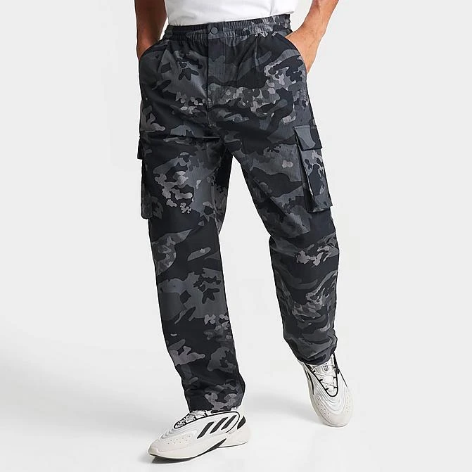 Men's Adidas Originals Camo Graphic Cargo Pants Carbon/Camo - IK3535 099 1 Men's Adidas Originals Camo Graphic Cargo Pants Carbon/Camo - IK3535 099