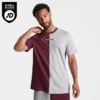 Men’s Adidas Originals Color Split T-Shirt Maroon/Grey - IK4223 615