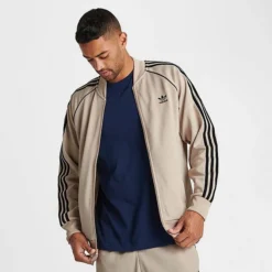 Men's Adidas Originals Superstar Track Top Wonder Beige/Black - IL2495 264 8 Men's Adidas Originals Superstar Track Top Wonder Beige/Black - IL2495 264 -Sports Fashion IL2495 264 M3