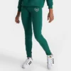 Girls' Adidas Originals Collegiate High-Waisted Leggings Collegiate Green - IL5038 305