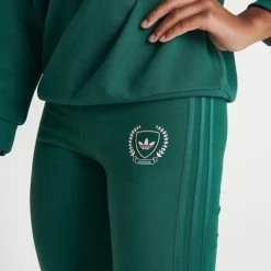 Girls' Adidas Originals Collegiate High-Waisted Leggings Collegiate Green - IL5038 305 10 Girls' Adidas Originals Collegiate High-Waisted Leggings Collegiate Green - IL5038 305 -Sports Fashion IL5038 305 M5