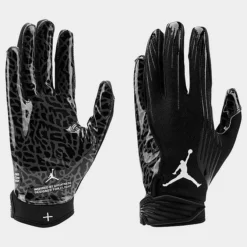 Nike Jordan Fly Lock Football Gloves Black/Black/White - J1007677 091