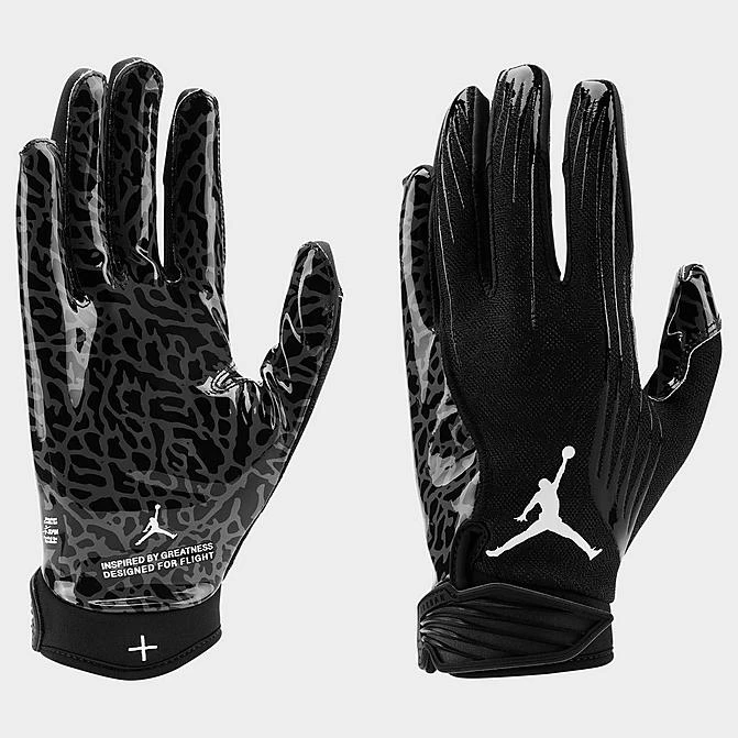 Nike Jordan Fly Lock Football Gloves Black/Black/White - J1007677 091 1 Nike Jordan Fly Lock Football Gloves Black/Black/White - J1007677 091