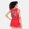 Women's Mitchell & Ness Chicago Bulls NBA Scottie Pippen Hardwood Classics 1997-98 Swingman Jersey Red - JEL18120 RED