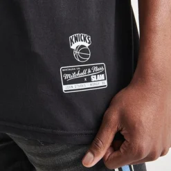 Men's Mitchell & Ness Slam Magazine John Starks Cover Graphic T-Shirt Black - KBLCKJSR NYK -Sports Fashion KBLCKJSR NYK M6