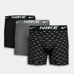 Men's Nike Dri-FIT Essential Micro Boxer Briefs (3-Pack) Multicolor - KE1157 015 -Sports Fashion KE1157 015 P3