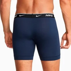 Men's Nike Stretch Cotton Boxer Briefs (3-Pack) Obsidian/Game Royal/Black - KE1167 475 -Sports Fashion KE1167 475 P4
