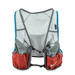 Women's Nike Running Trail Vest Pure Platinum/Hasta/Dark Cayenne/Laser Blue - N1000600 012