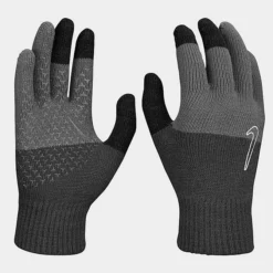 Men's Nike Knit Tech Grip 2.0 Gloves Anthracite/Black/White - N1000662 072