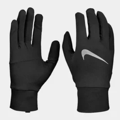 Men's Nike Accelerate Running Gloves Black/Black/Silver - N1001584 082