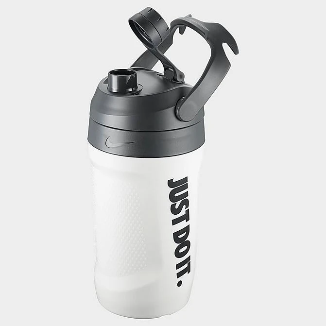 Nike 40oz Fuel Jug Water Bottle White/Anthracite/Black - N1003110 153 1 Nike 40oz Fuel Jug Water Bottle White/Anthracite/Black - N1003110 153